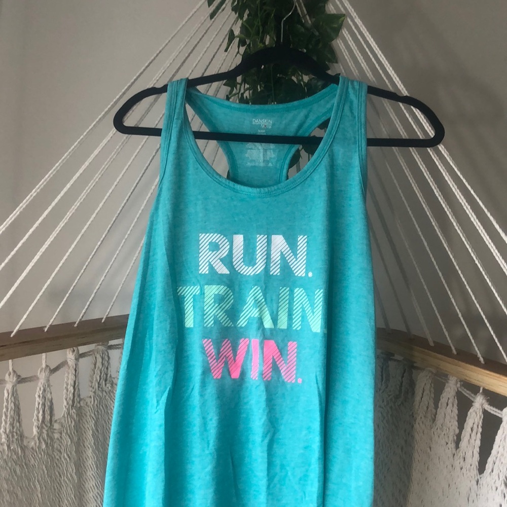 DANSKIN TANK TOP ATHLETIC SIZE LARGE 12/14